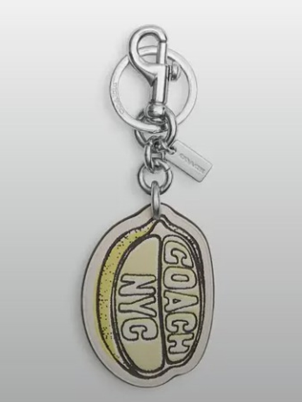 Coach-Lemon 🍋 Bag Charm-Keychain